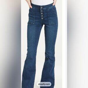 Dear John Dark Blue Flare Jeans
